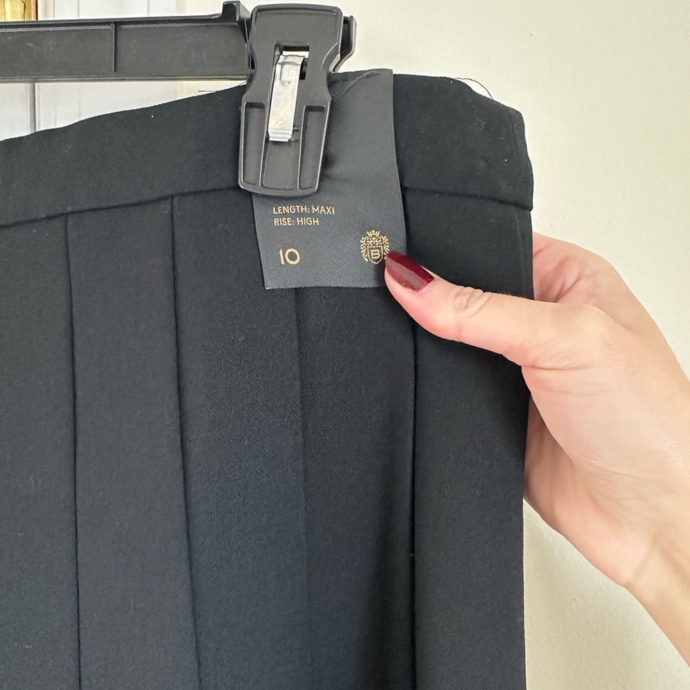 Aritzia Didi Babaton Black Pleated Skirt - Picture 8 of 12